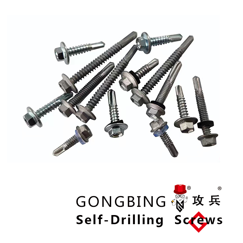hex head self drilling